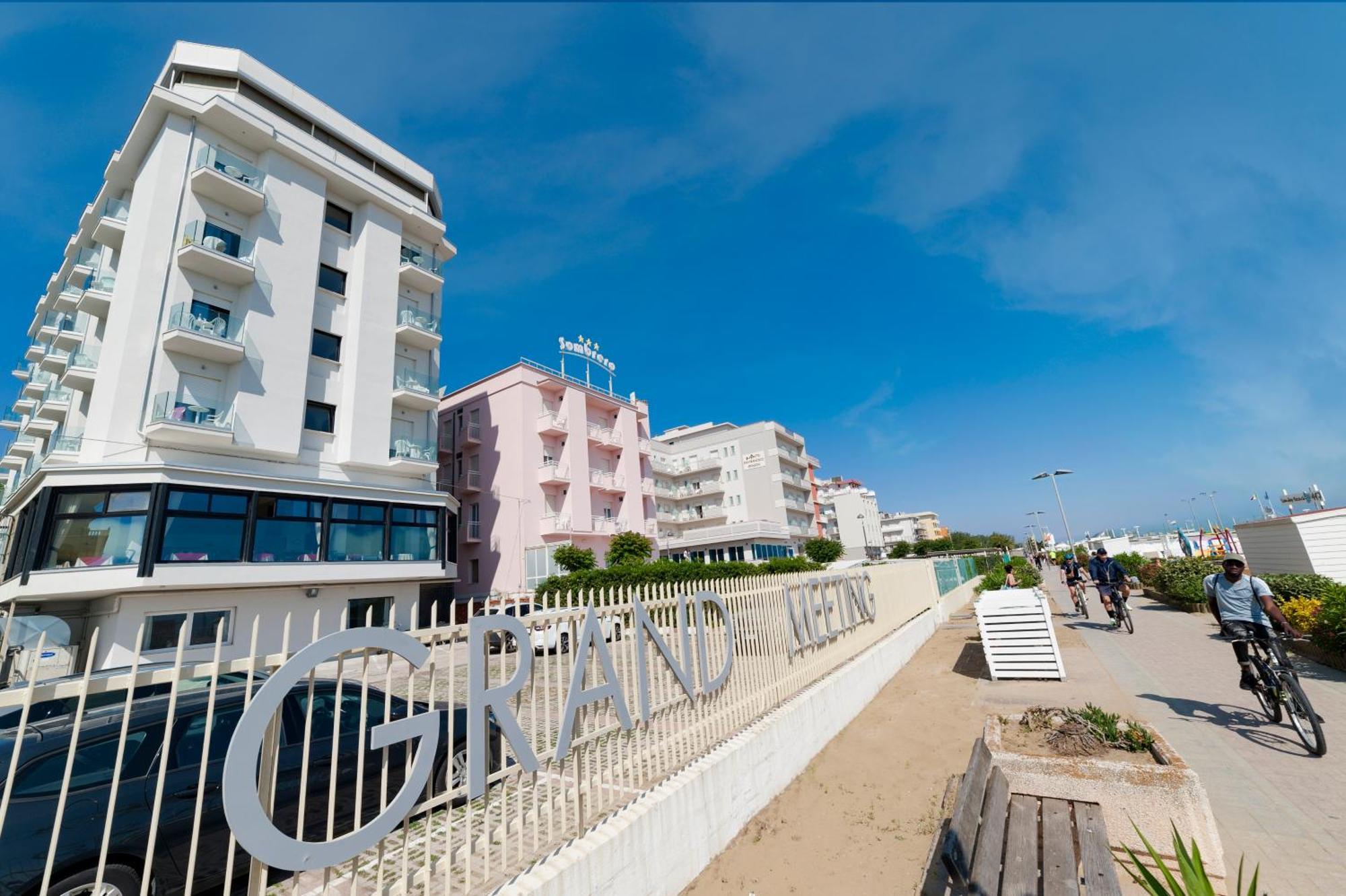 Grand Meeting Hotel Rimini Exteriér fotografie