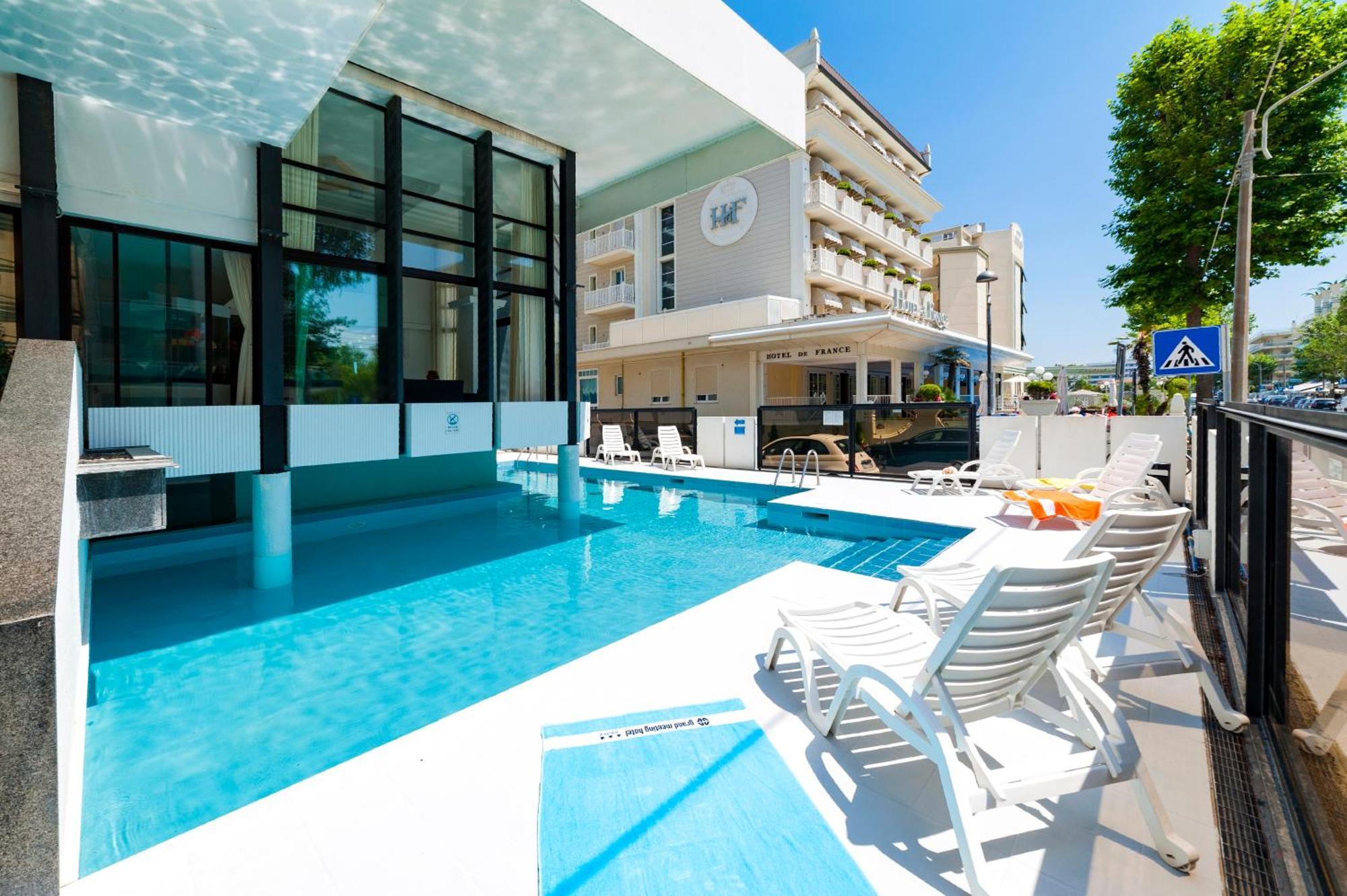 Grand Meeting Hotel Rimini Exteriér fotografie